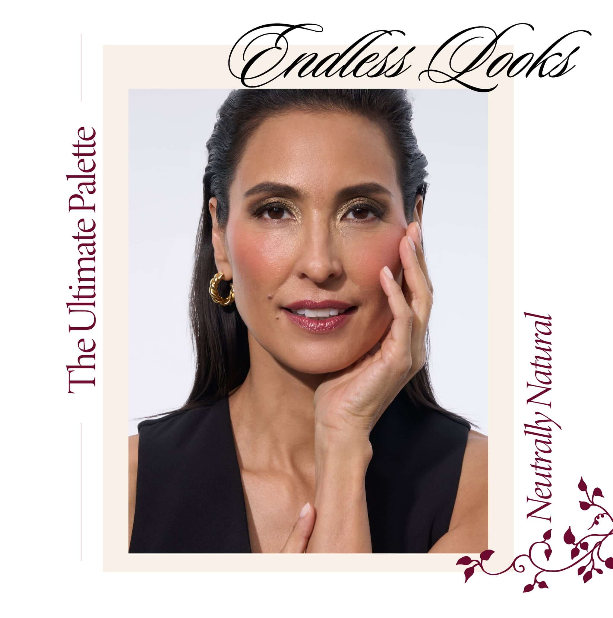 LG_Holiday_2024_Ultimate_Palette_Neutrally_Natural_31_Baked_Eyeshadows_Full_Face_Model_JENNY-Compressed